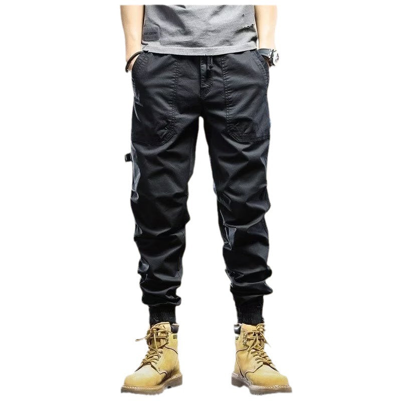 Fashion Loose Casual Loose Ankle-tied Jogger Pants - Af TOP