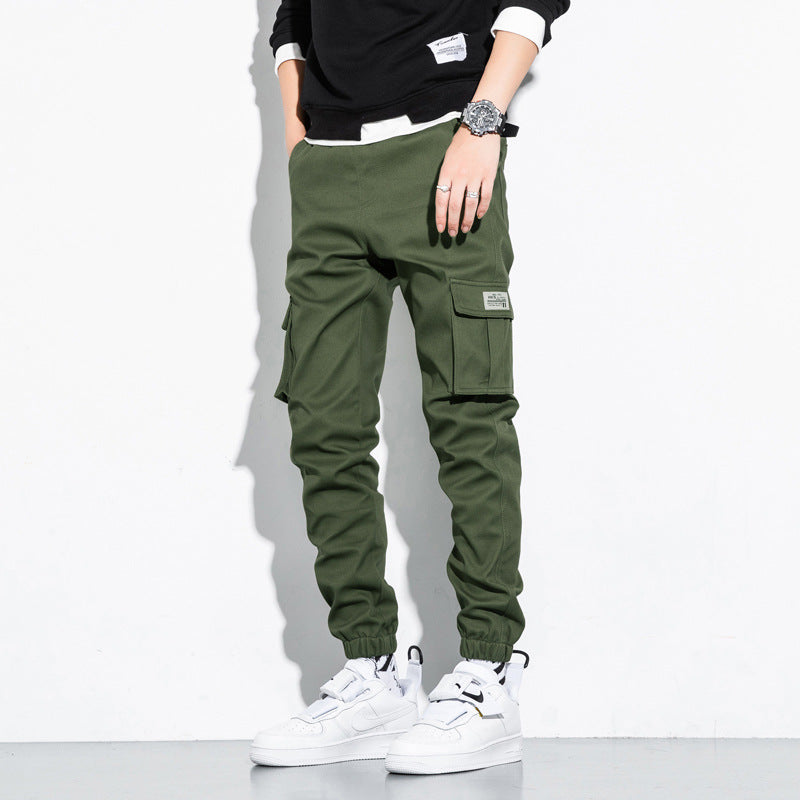 Large Size Cropped Trousers Men's Af TOP