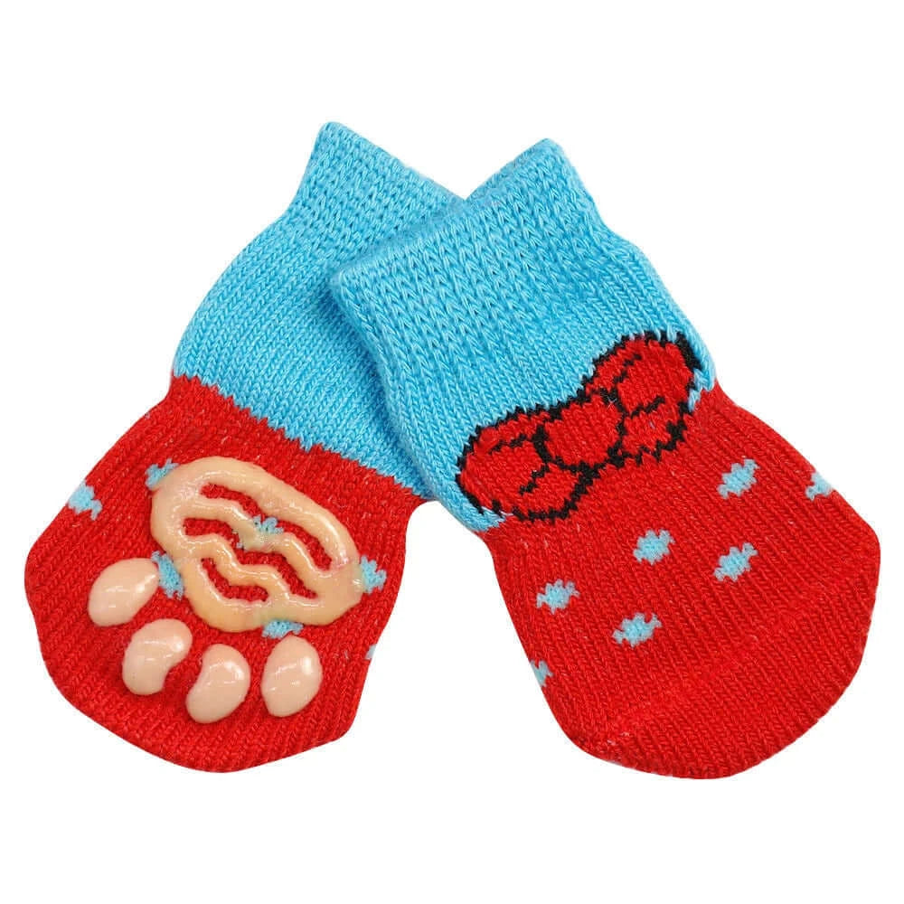 1 Pair Cat Socks Dog Socks Af TOP