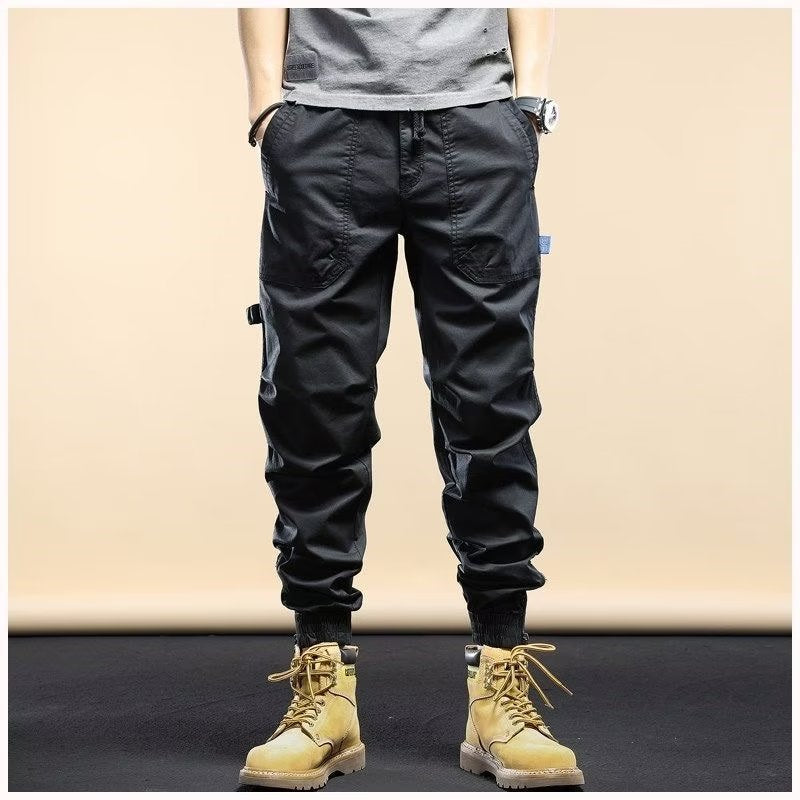 Fashion Loose Casual Loose Ankle-tied Jogger Pants - Af TOP