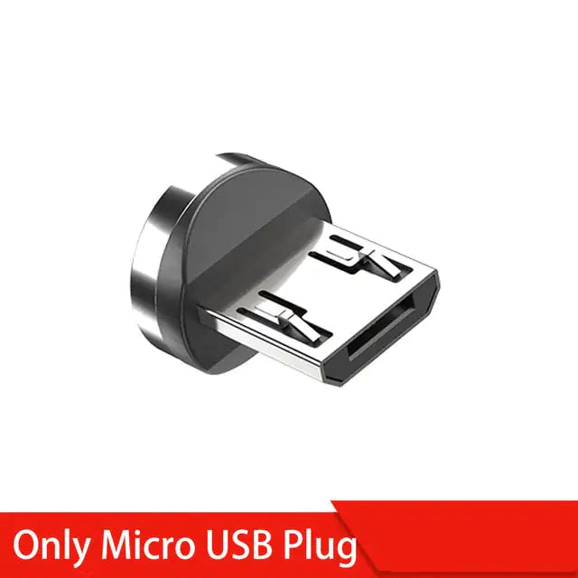 Magnetic Cable For Micro, USB Type C, and IOS Charger Fast Charging Af TOP